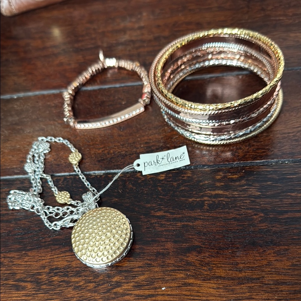 Park Lane Mixed Metal Bracelets & Pendant